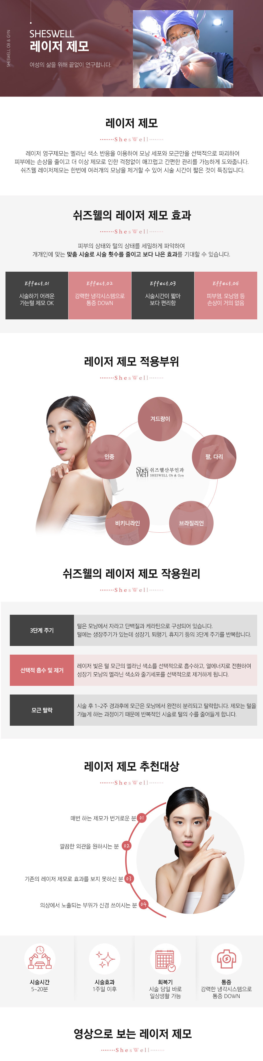 레이저 제모