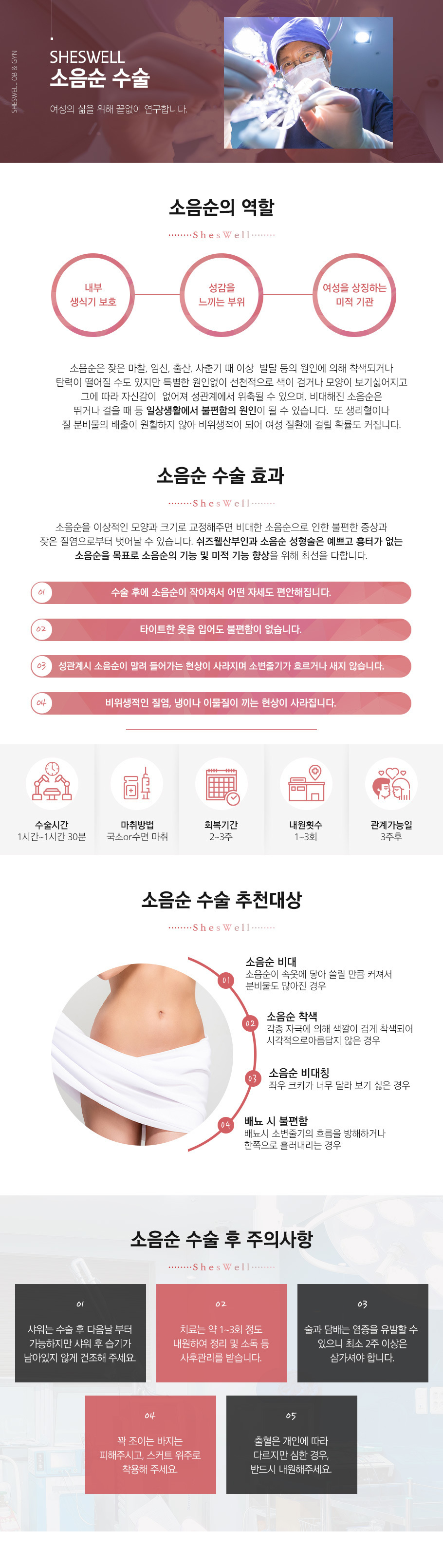 소음순 수술